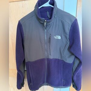 Classic Denali The North Face Purple and Gray Jacket